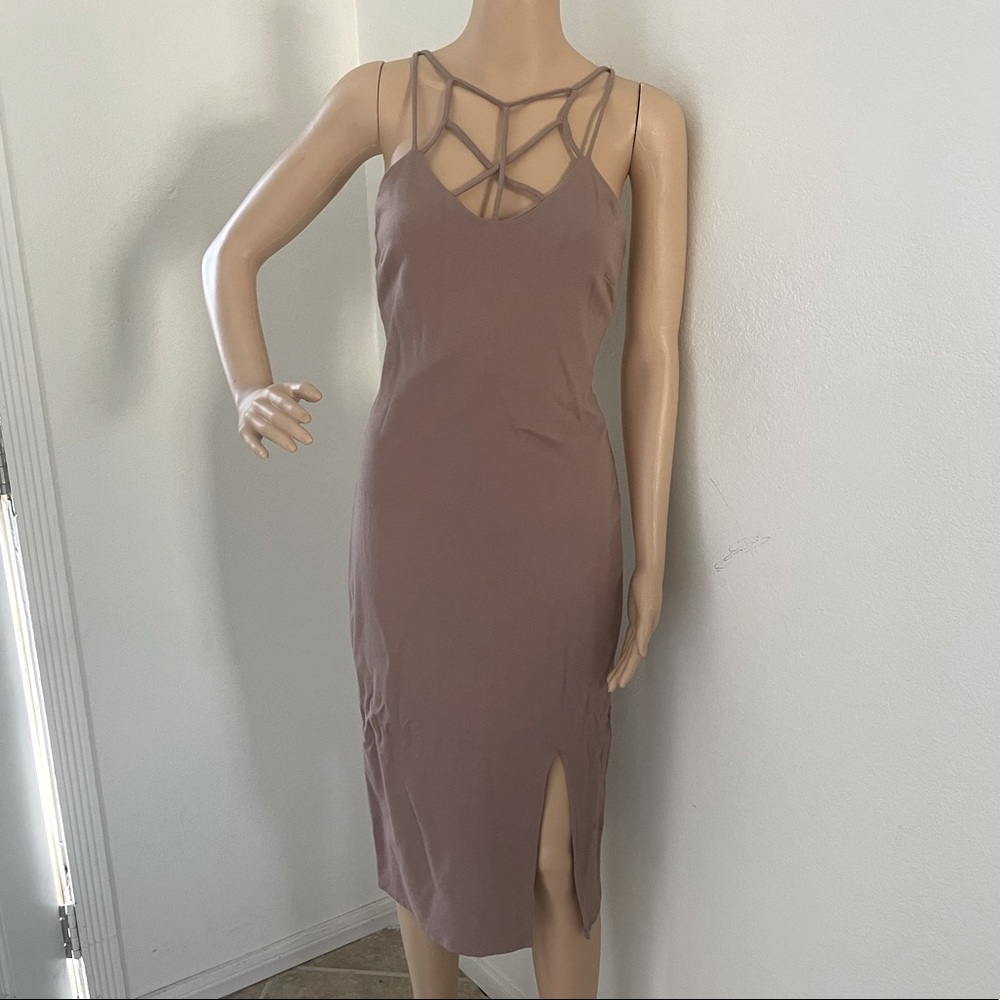 Mauve color dress